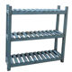 Old Turquoise storage shelf 108x31x108cm shabby chic India