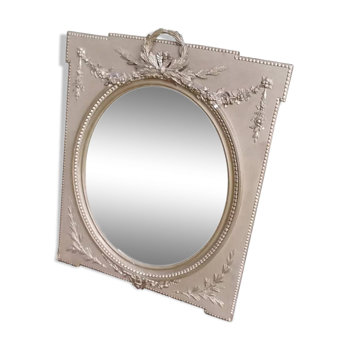 Trumeau Louis XVI style mirror 90x74