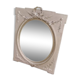 Trumeau Louis XVI style mirror 90x74