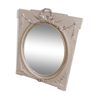 Trumeau Louis XVI style mirror 90x74