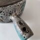 Italian ceramic dish with marine relief decoration from San Marino, 1960s-70s