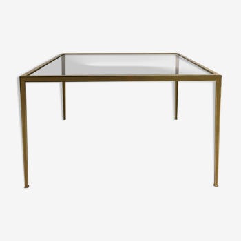 Deutsche Werkstätten brass coffee table