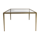 Table basse en laiton de Deutsche Werkstätten
