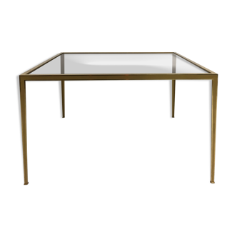 Deutsche Werkstätten brass coffee table