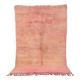 Peach Vintage Moroccan Rug 169 x 285 cm - Berber Wool Rug - Handmade Rug