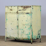 Industrial iron cabinet, 1960s