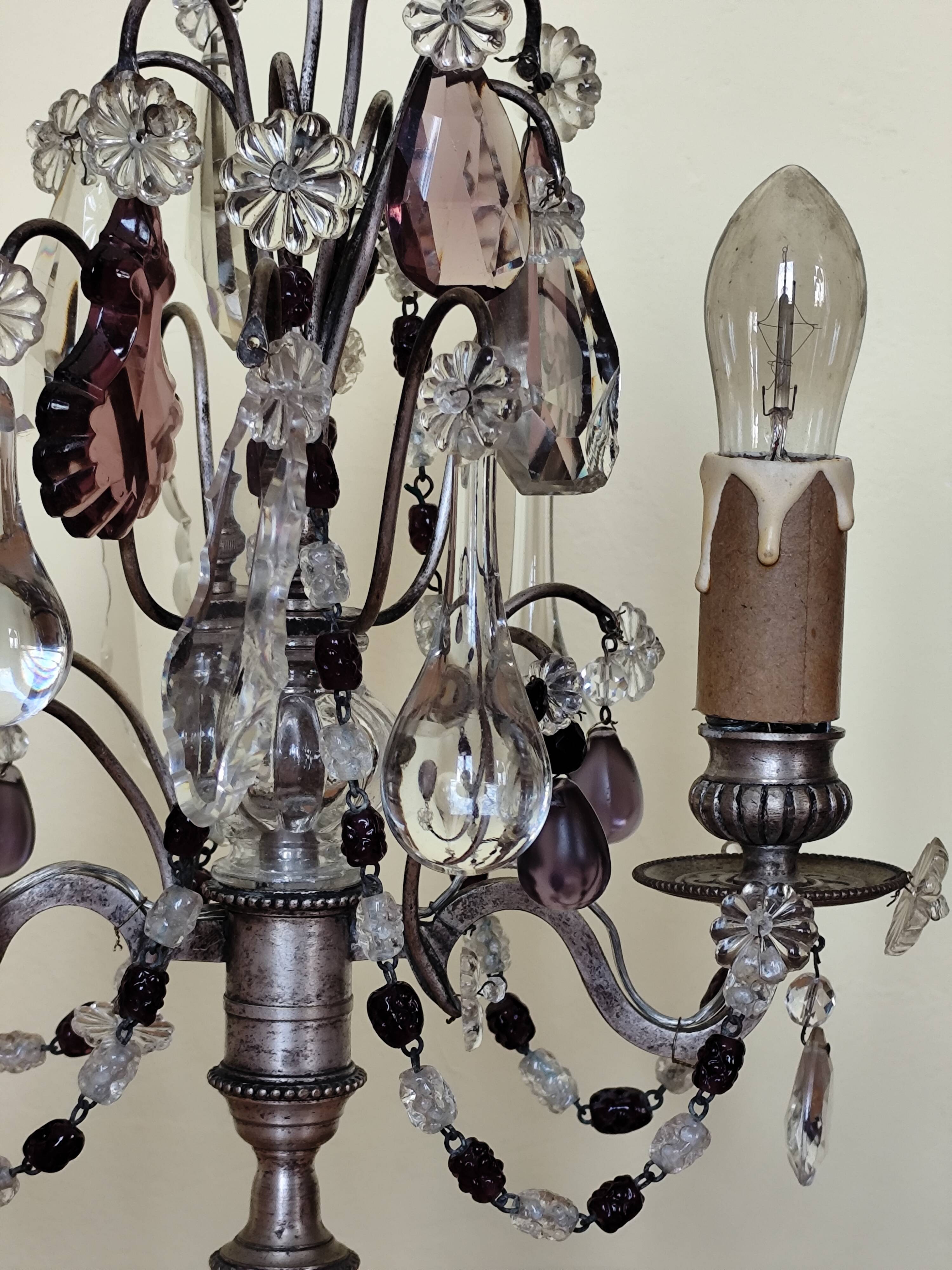 Pair of candelabra lamps