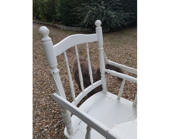 Ancienne Chaise Haute De Bebe Blanche Selency Ancienne Chaise Haute De Bebe Blanche Selency