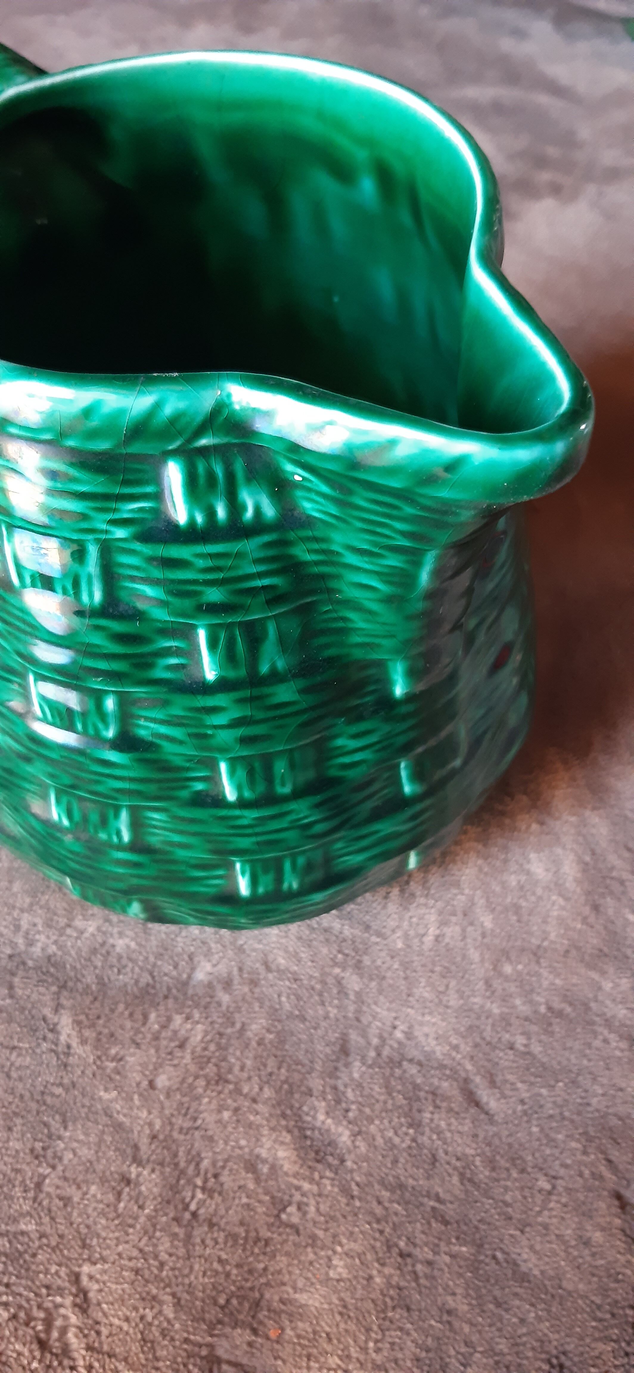 Vintage pitcher digoin