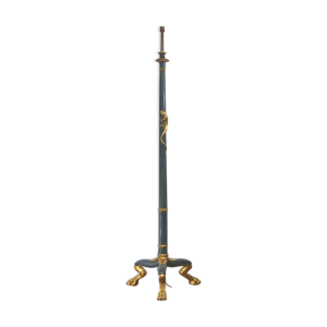 Pied de lampe de parquet