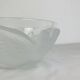 Saladier cristal aux oiseaux style art déco JG Durand
