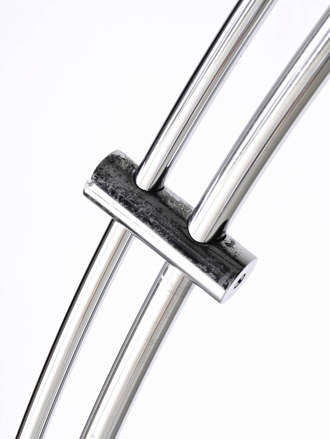 Vintage space-age Arc floor lamp by Leclaire & Schäfer, 1960s 1970s.