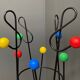 Mid century coat rack, 1950s