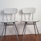 Lot de 2 chaises formica