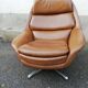 Vintage brown hull chair