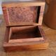 Jewelry box in noble wood