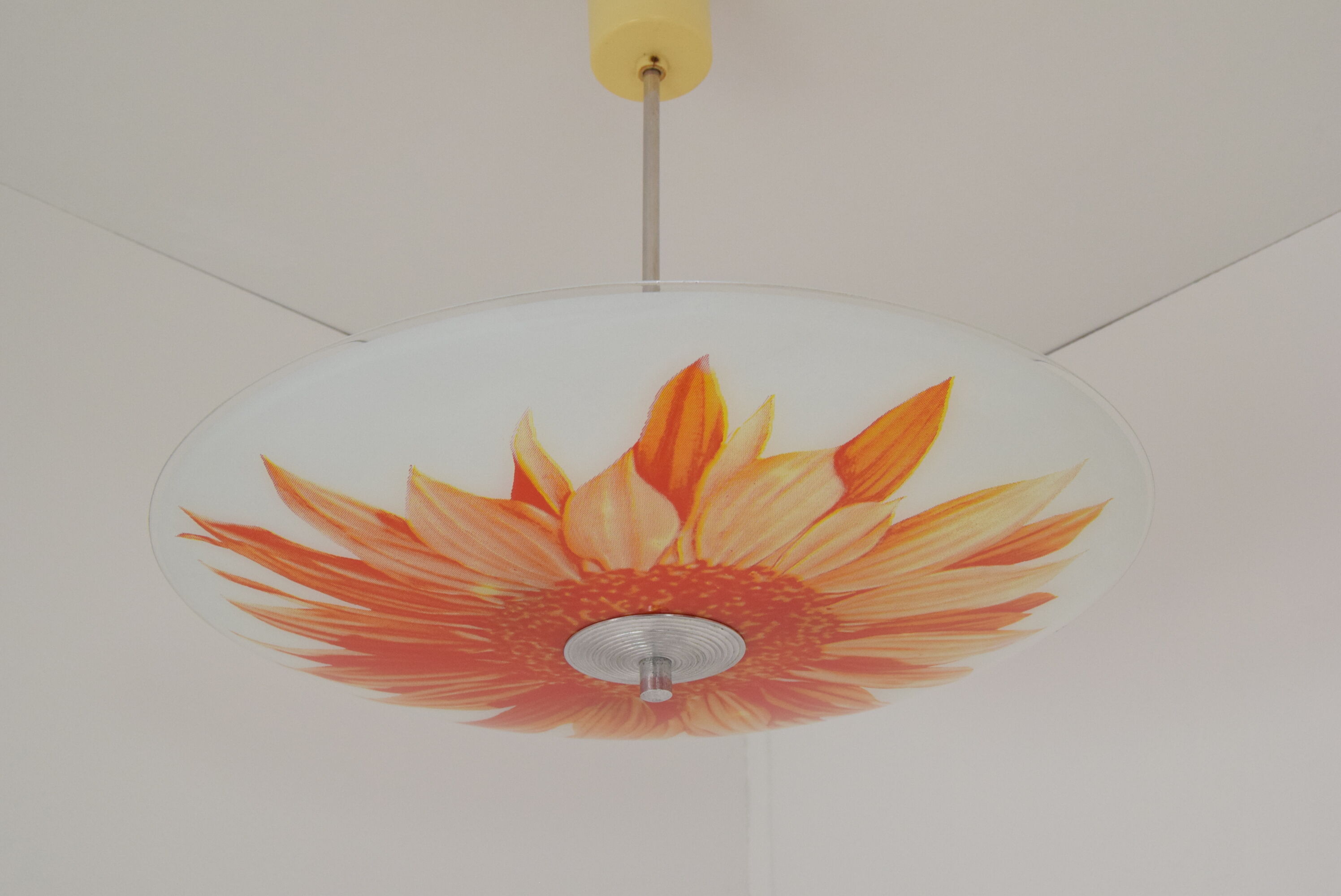 Mid-century glass pendant,1960's.