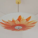 Mid-century glass pendant,1960's.