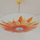 Mid-century glass pendant,1960's.
