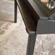 Antique display cabinet on legs