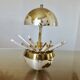 Large terrestrial globe, cigarette dispenser, brass, 1960 - 1970