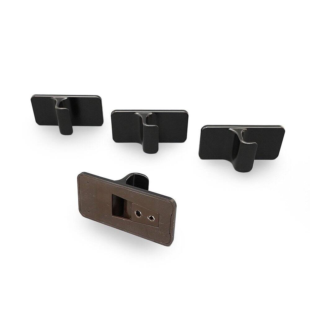 Vintage plastic hangers, 1960s, set of 4