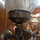 Fire lamp wall light