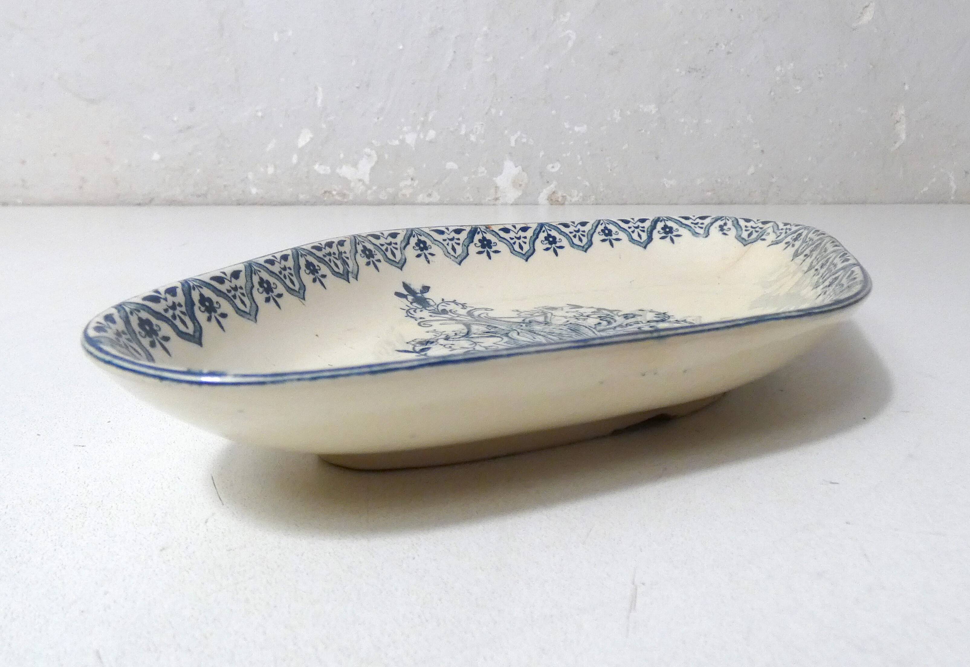 Iron earth dish alhambra salins art deco