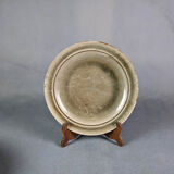 Series of 6 flat plates, blanot stoneware