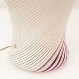 Dino Martens for Aureliano Toso Murano mezza filigrana table lamp from the 1950s