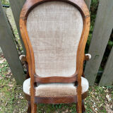 Louis XV armchair, late 19th century.