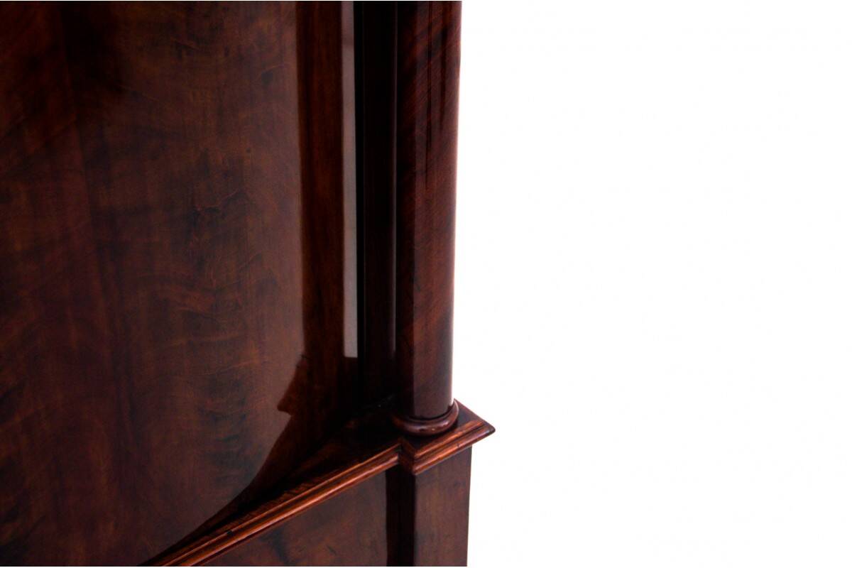 Antique chest of drawers - post, Northern Europe, circa 1850.