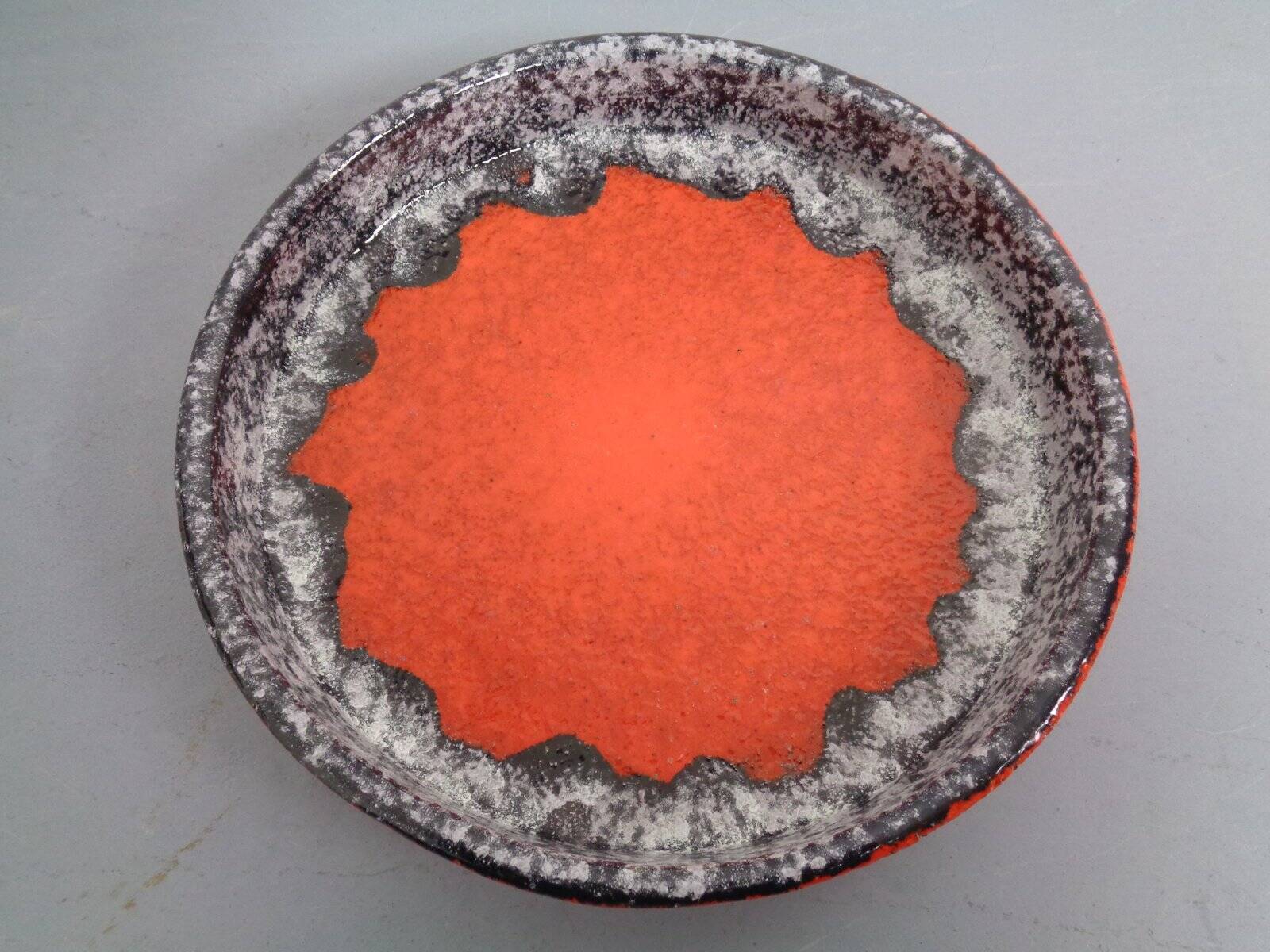 Fat Lava Ceramic Bowl, 1970s