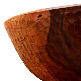 Wooden artisanal bowl