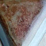 Cendrier en grès signé Chantal et Thierry Robert