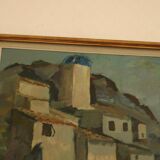 "Motif of the Southern Village" by Bertil Wahlberg