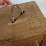 Stool oak rope 50s
