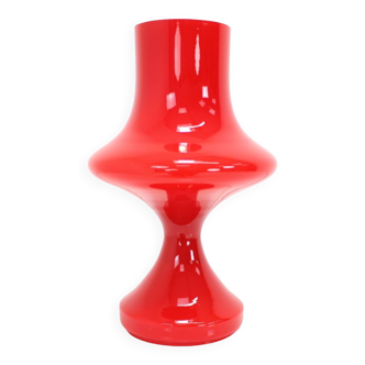 Lampe de table rouge par Stepan Tabera, 1970s
