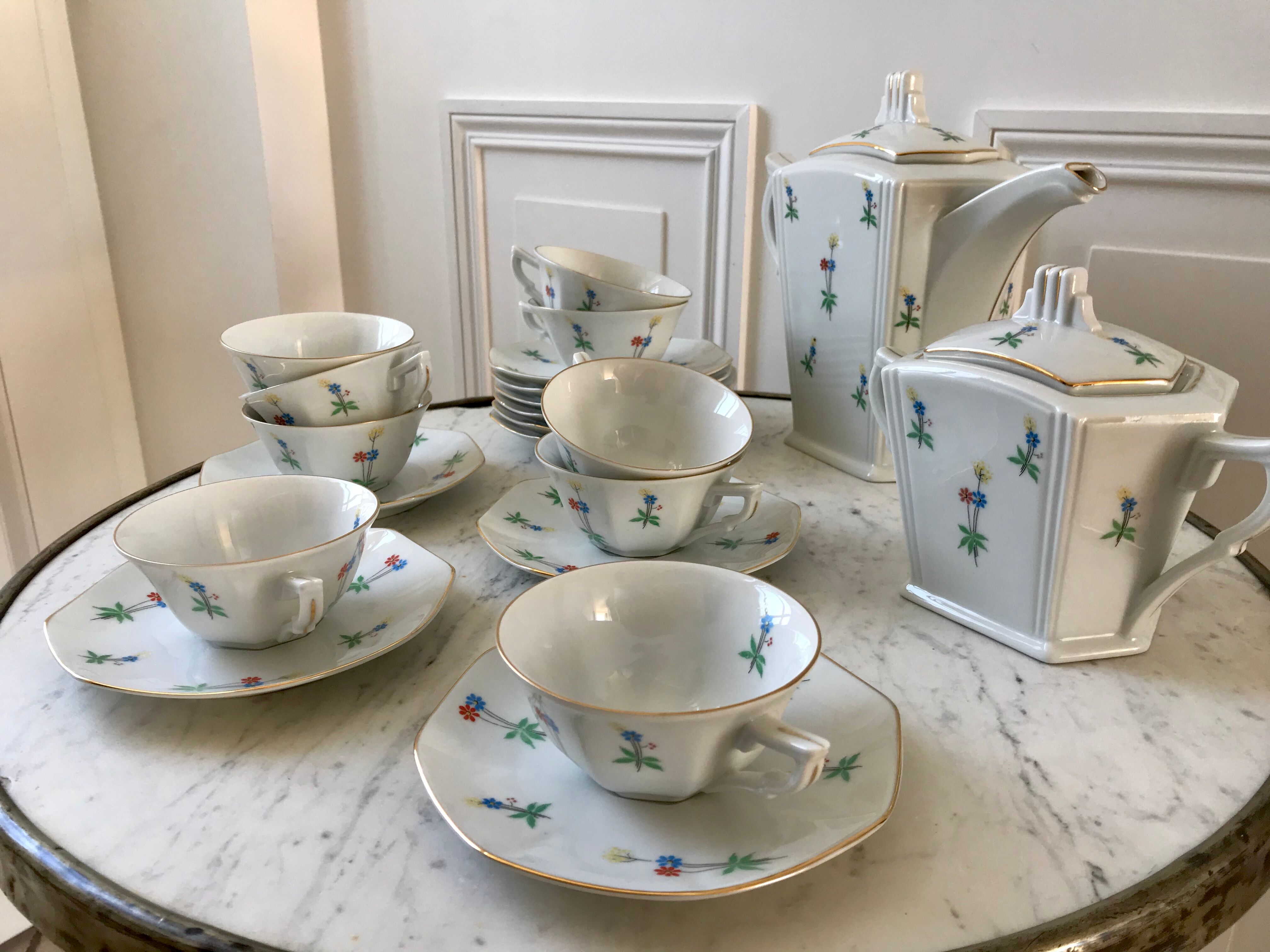 Coffee service Made in France Czech model 50s-60s
