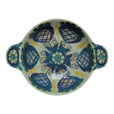 Plat rond à anse en faïence série Tenera de Marianne Johnson pour Royal Copenhagen
