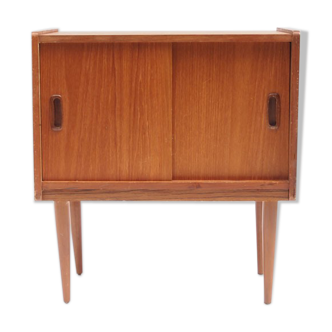 Small vinyl storage cabinet, Scandinavian vintage