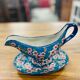Saucière antique avec support, louvière