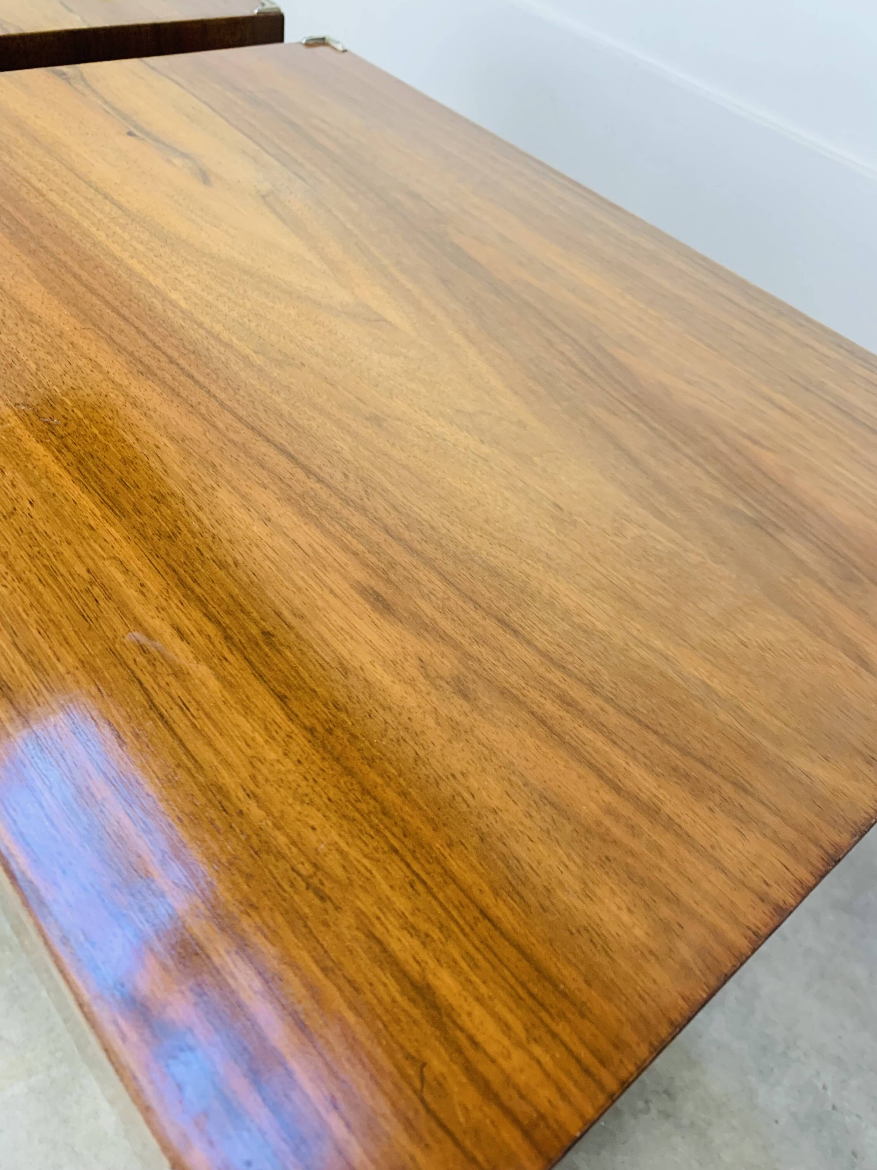 Pair of Art Deco bedside tables, 1930s