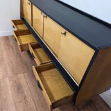 Vintage Scandinavian wooden sideboard