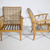 True vintage design armchair by Knoll, lounge style with armrests, 1960s