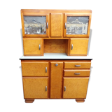 Buffet vintage glass mirror 50s