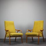 Ensemble de 2 fauteuils Antonin Šuman, 1960