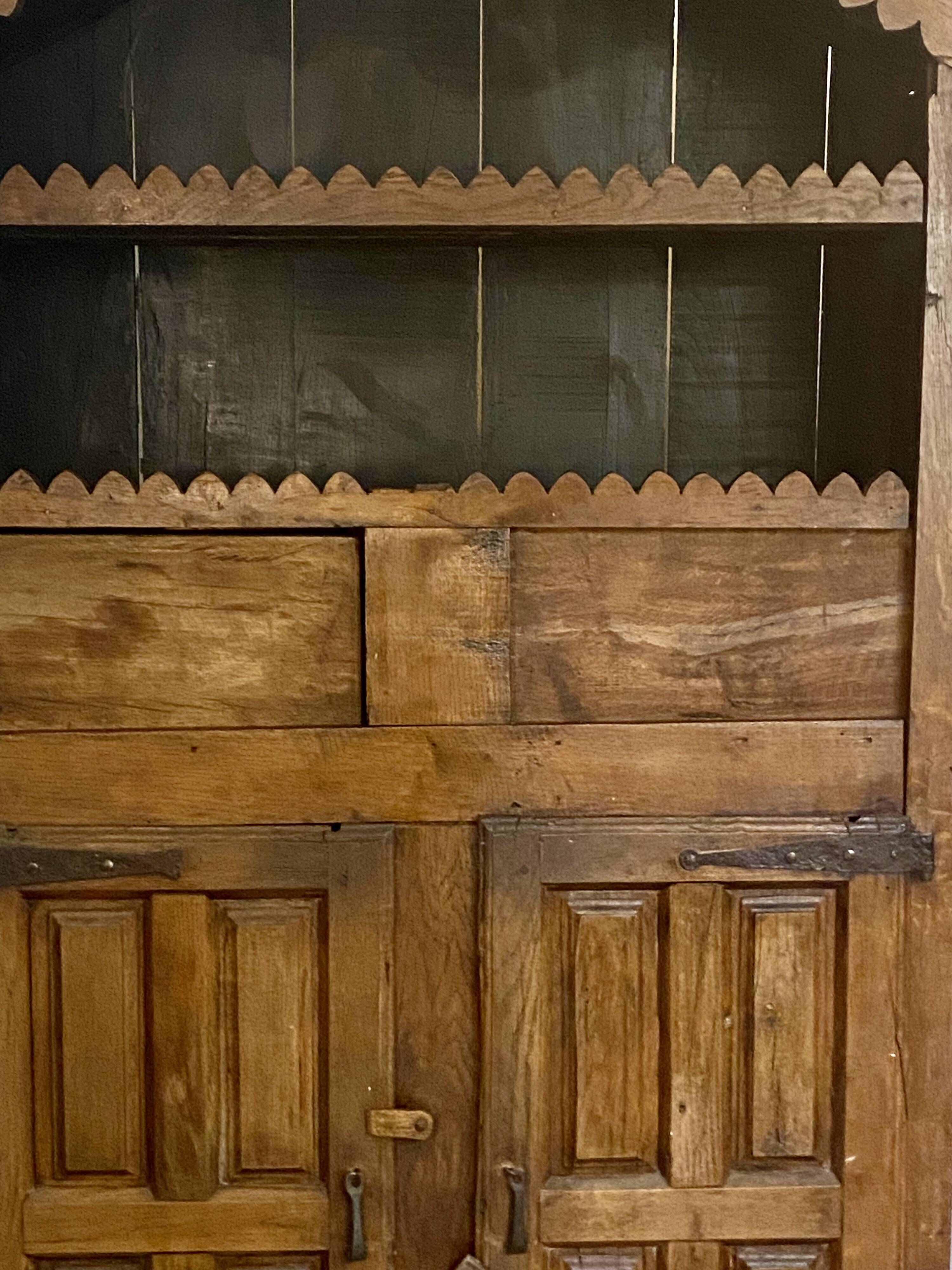 rustic Wabi-Sabi wardrobe in solid beech.