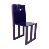 Metal and plexiglass chair unique creation