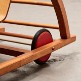 Hans Brockhage Kids Car / Rocking Chair for Siegfried Lenz 1950s